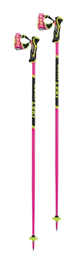 Leki WCR TBS SL 3D Aluiminum Alpine Ski Race Poles | Pink - 2025 - Open Box Return