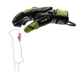 Leki WCR Venom GS 3D Race Gloves- OPEN BOX RETURN -Turtle Fur Store LK 654802301 4