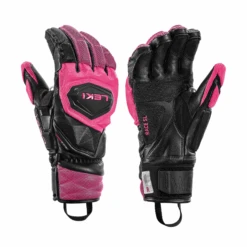 Leki WCR Venom SL 3D Gloves 2026 -Turtle Fur Store LekiWCRVenomSL3DGloves2025 pink