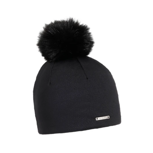 Turtle Fur Comfort Shell Pom Pom Beanie - Solid 1 Turtle Fur Comfort Shell Pom Pom Beanie - Solid