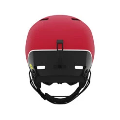 Giro Ledge SL Mips Race Helmet W/ Chingaurd - OPEN BOX RETURN -Turtle Fur Store giro ledge sl mips snow helmet matte red back