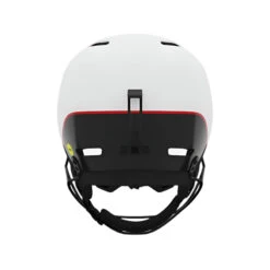 Giro Ledge SL Mips Race Helmet W/ Chingaurd - OPEN BOX RETURN -Turtle Fur Store giro ledge sl mips snow helmet matte white back