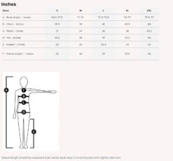 Swix Tista Men's Tights -Turtle Fur Store swixmenssizechart f949d6dc 79ad 41ba accd 1279c4346606